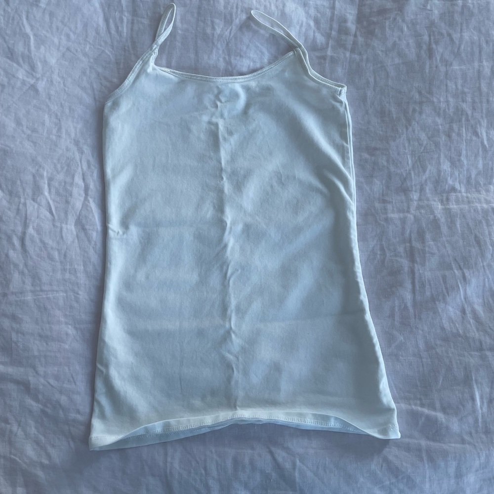 Nordstrom Basic White Tank Top